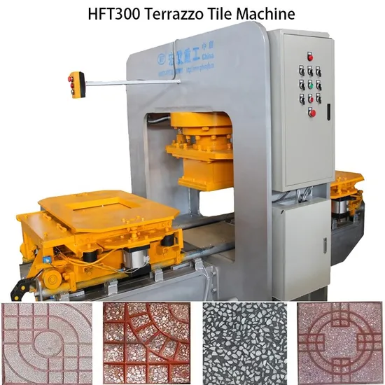 Small Scale Industries Machines Inorganic Terrazzo Tile Machine Flooring Tile Slab Making Machinery Artificial Stone Making Machine 